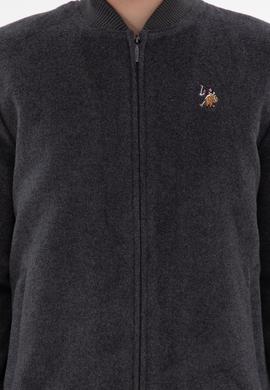 Erkek Antrasit Kaşe Mont - 50290768027