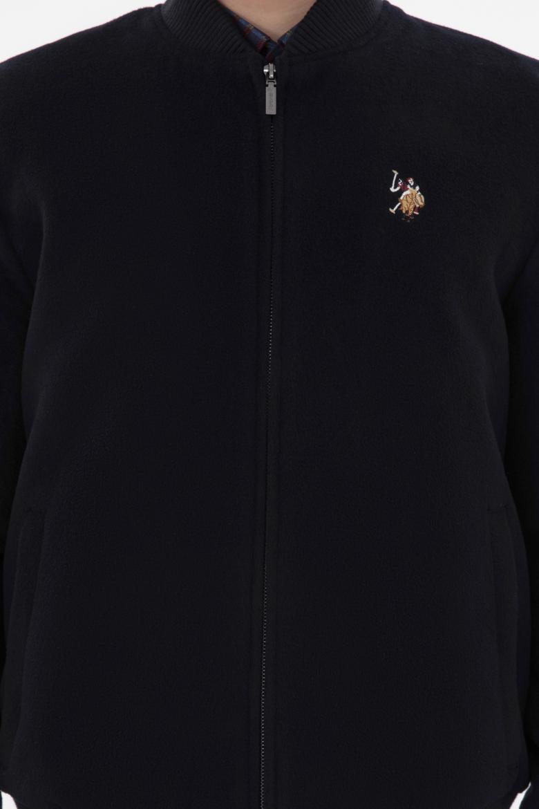 Erkek Lacivert Kaşe Mont - 50290768007