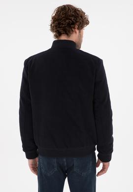 Erkek Lacivert Kaşe Mont - 50290768007