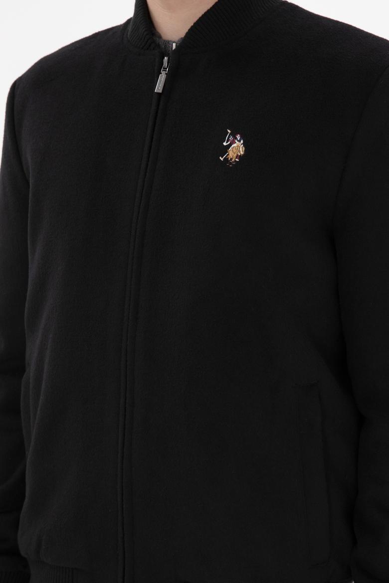 Erkek Siyah Kaşe Mont - 50290768016