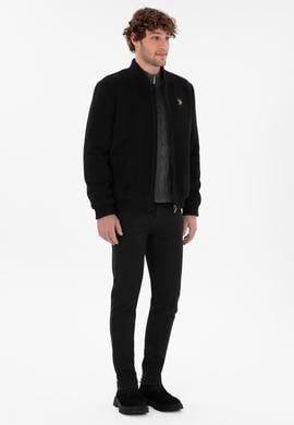 Erkek Siyah Kaşe Mont - 50290768016