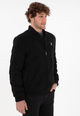 Erkek Siyah Kaşe Mont - 50290768016