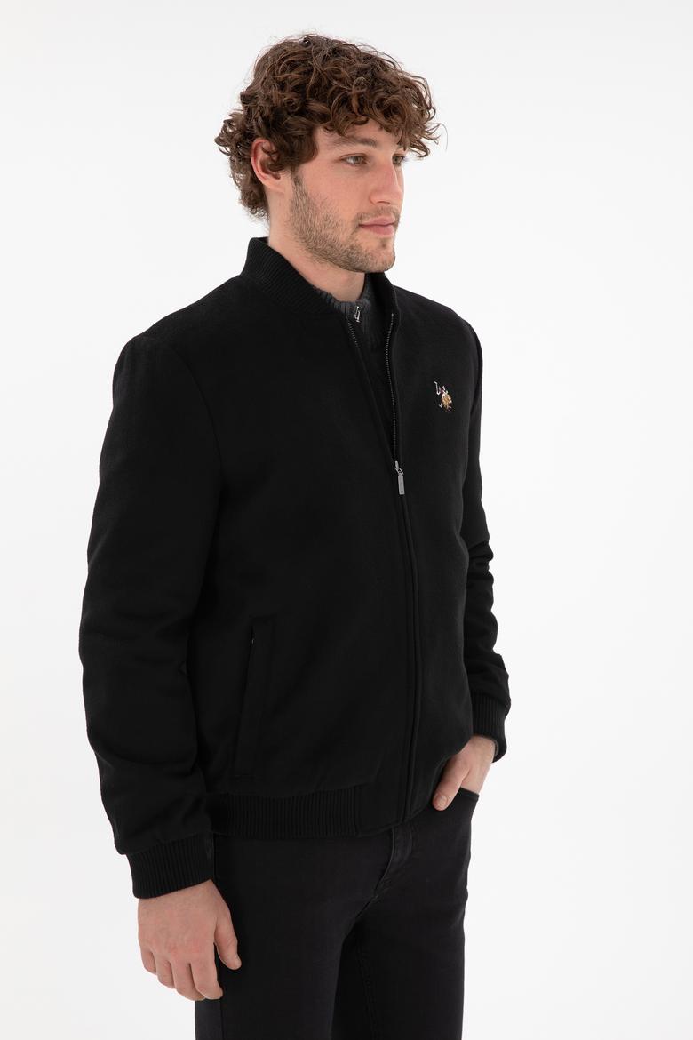 Erkek Siyah Kaşe Mont - 50290768016