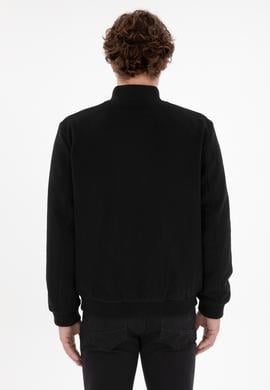 Erkek Siyah Kaşe Mont - 50290768016