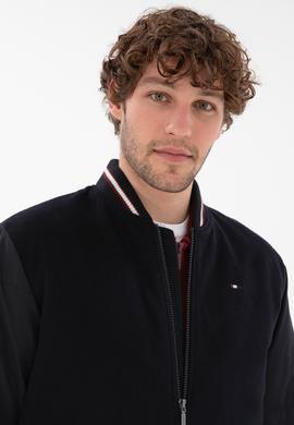 Erkek Lacivert Kaşe Mont - 50291291006