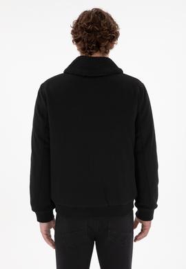 Erkek Siyah Kaşe Mont - 50290810029