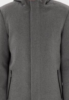 Erkek Gri Kaşe Kaban - 50291709002