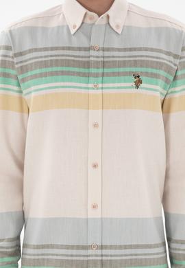 Erkek Taş Uzun Kollu Gömlek - 50291255010