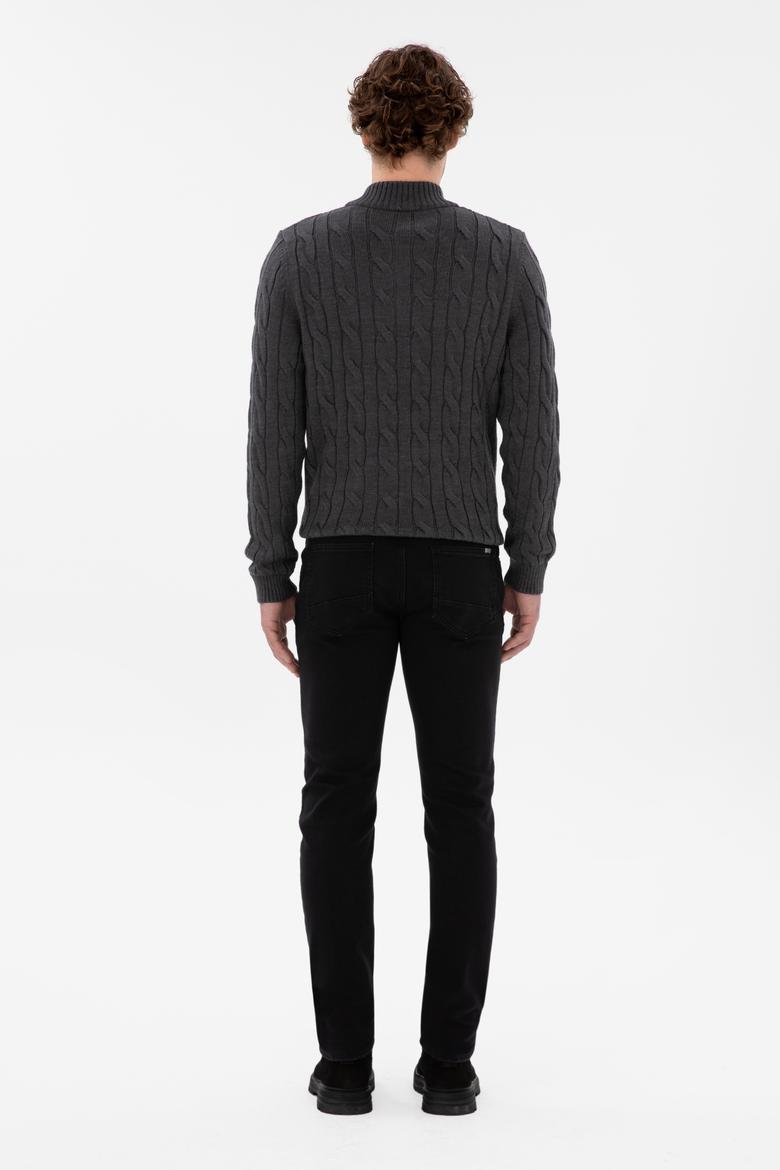 Erkek Eflatun Jean Pantolon - 50293997016