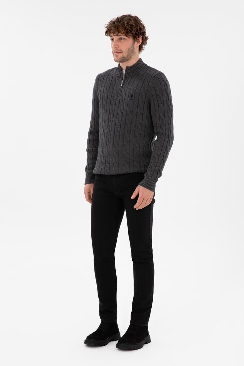 Erkek Eflatun Jean Pantolon - 50293997016