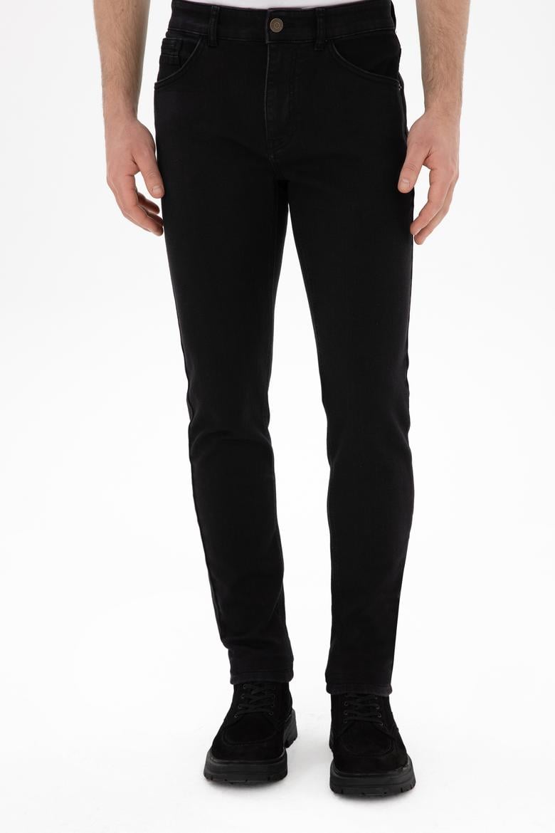 Erkek Eflatun Jean Pantolon - 50293997016