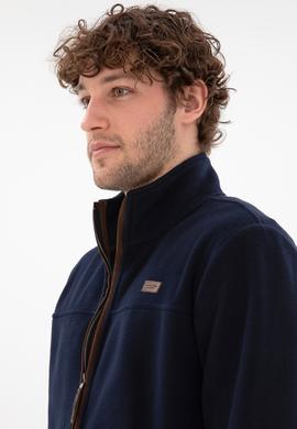 Erkek Lacivert  Polar Örme Hırka - 50290594001