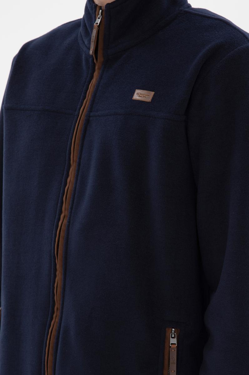 Erkek Lacivert  Polar Örme Hırka