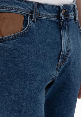 Erkek Koyu Mavi Jean Pantolon - 50290261035