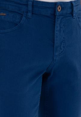 Erkek İndigo Kanvas Pantolon - 50291177136