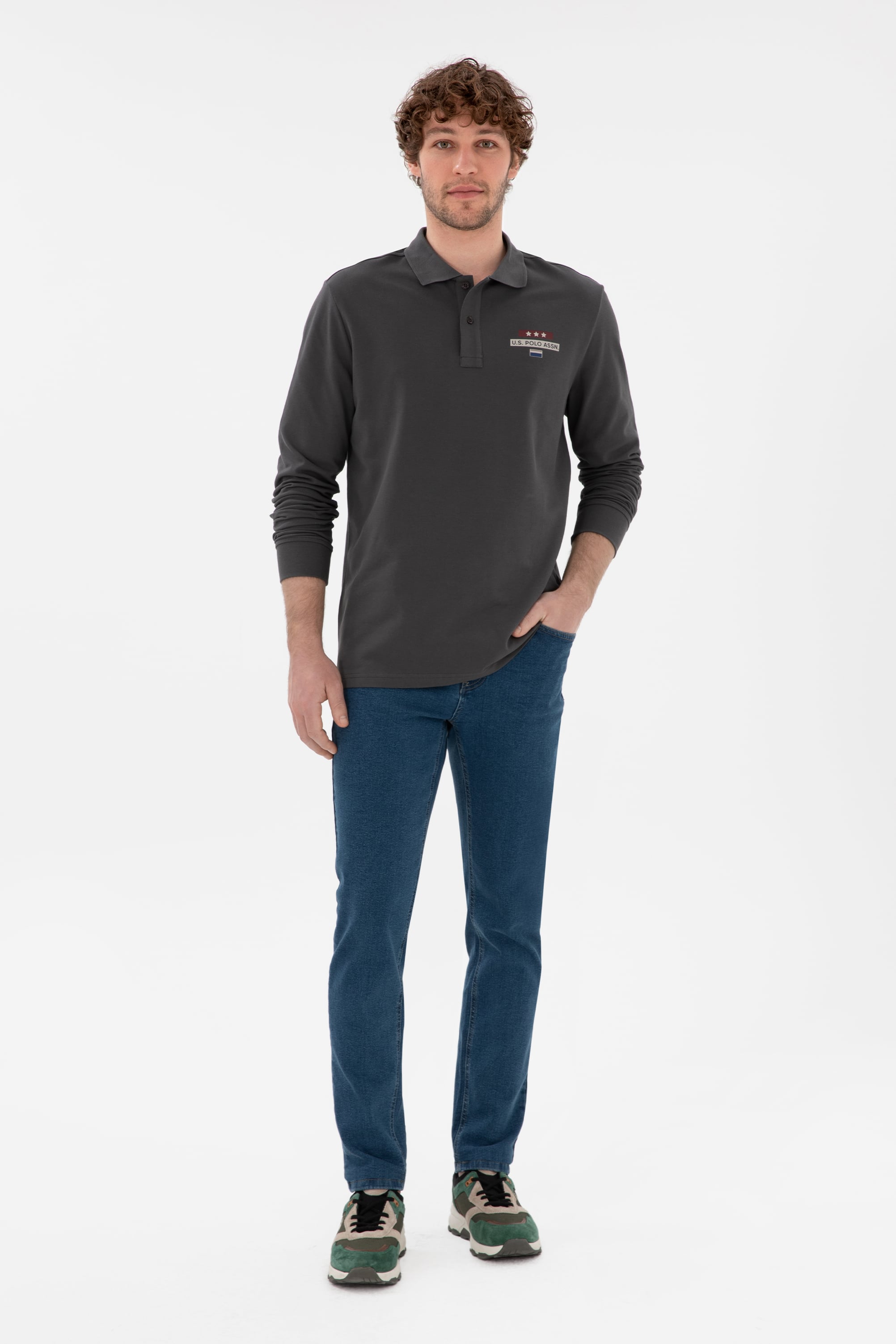 Erkek Antrasit Sweatshirt