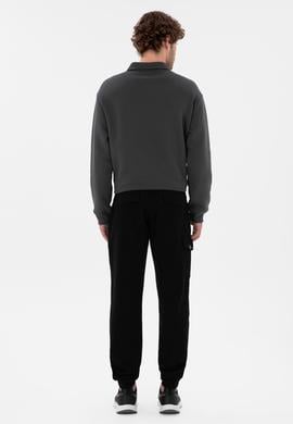 Erkek Siyah Kanvas Pantolon - 50297758212