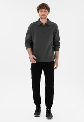 Erkek Siyah Kanvas Pantolon - 50297758212