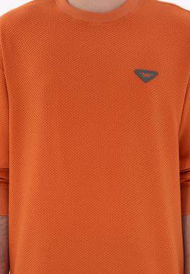 Erkek Comfort Fit Bisiklet Yaka Tarçın Sweatshirt - 50290777036