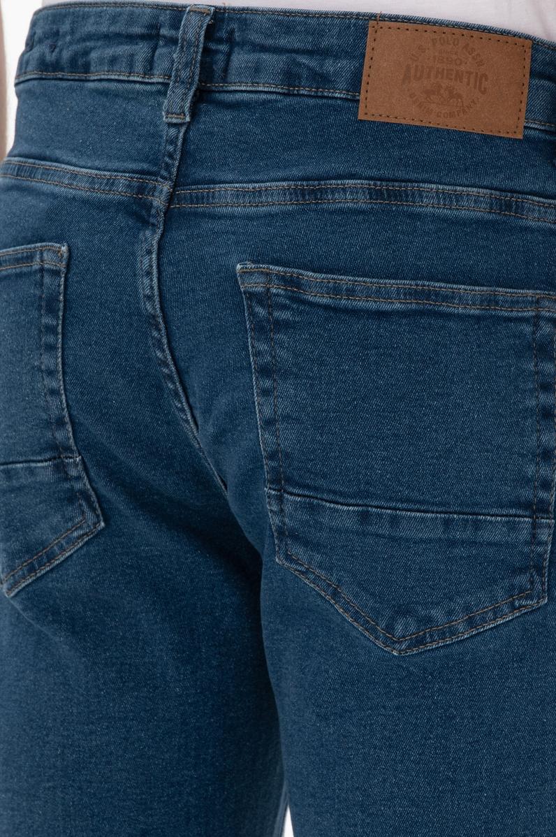 Erkek Yeşil Jean Pantolon