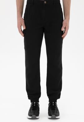 Erkek Siyah Kanvas Pantolon - 50297758212