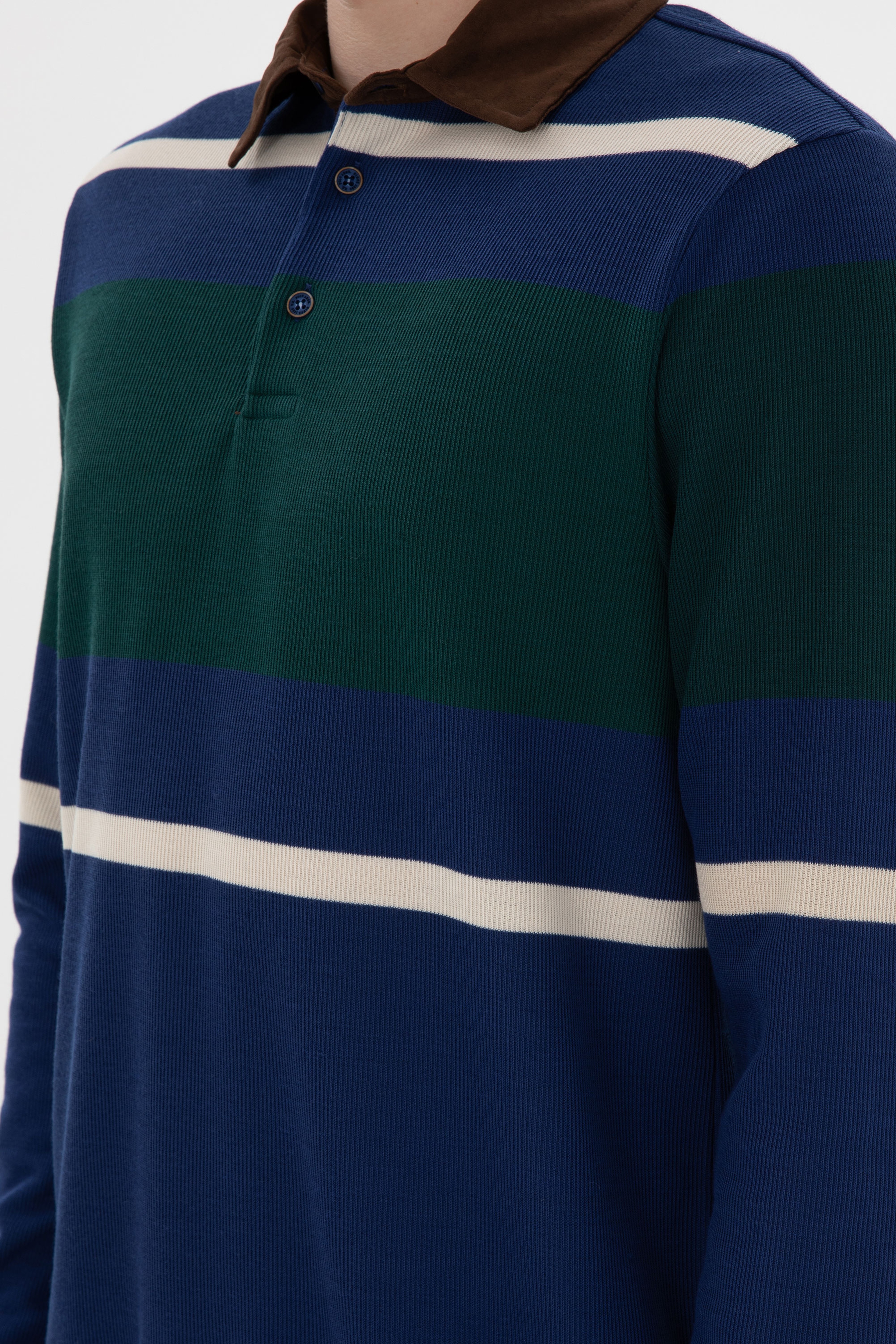 Erkek İndigo Sweatshirt - Image 7
