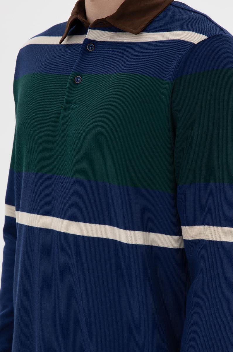 Erkek İndigo Sweatshirt