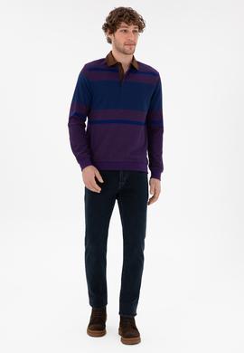 Erkek Mor Sweatshirt - 50291052048