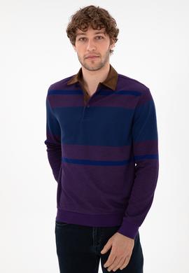 Erkek Mor Sweatshirt - 50291052048