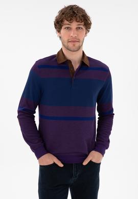 Erkek Mor Sweatshirt - 50291052048