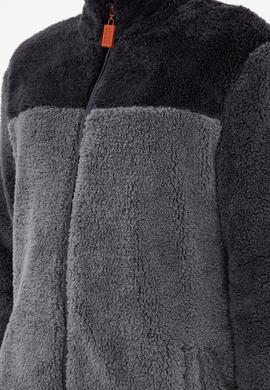 Erkek Açık Gri Örme Hırka - 50290782039