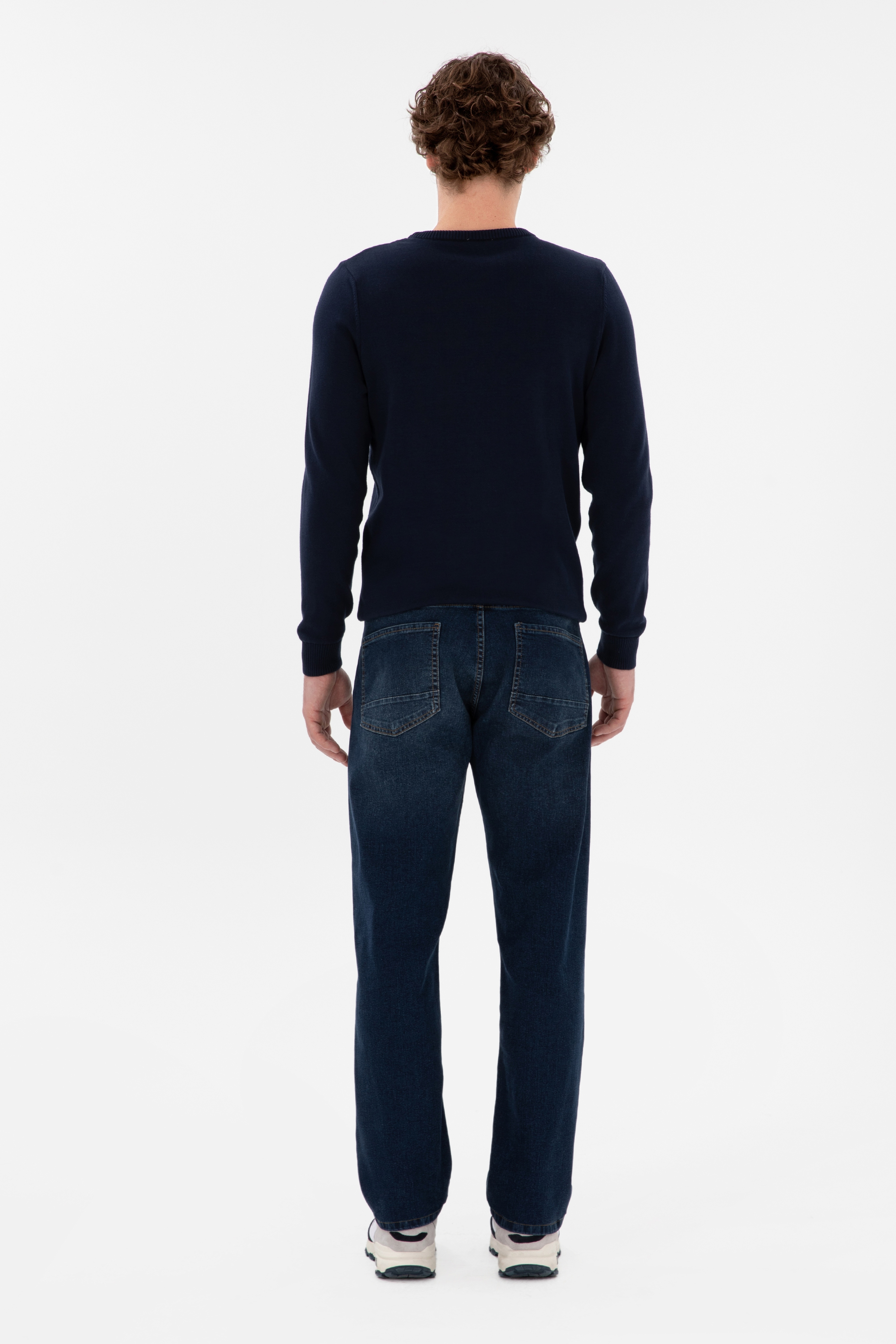 Erkek Mavi Jean Pantolon