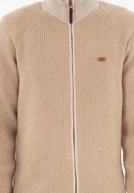 Erkek Kum Triko Hırka - 50297467005