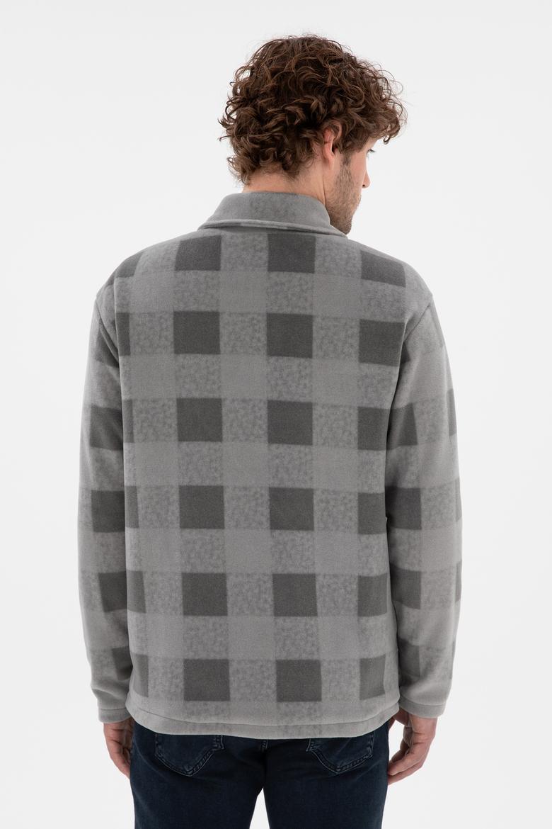 Erkek Antrasit Örme Hırka - 50290894007