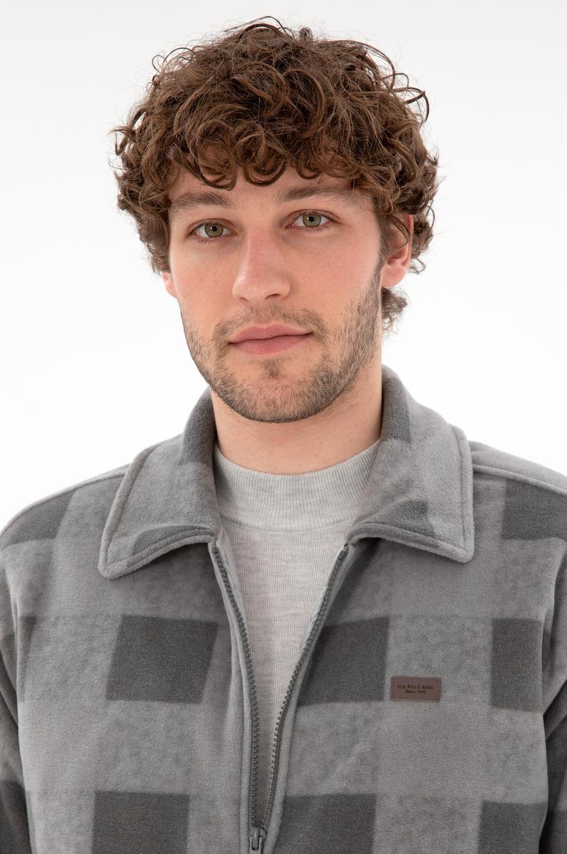 Erkek Antrasit Örme Hırka