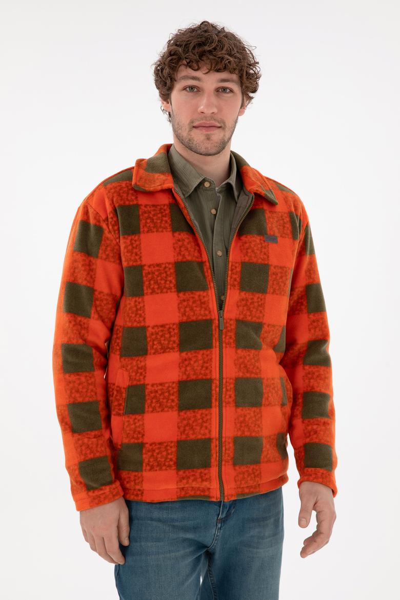 Erkek Haki Örme Hırka - 50290894017