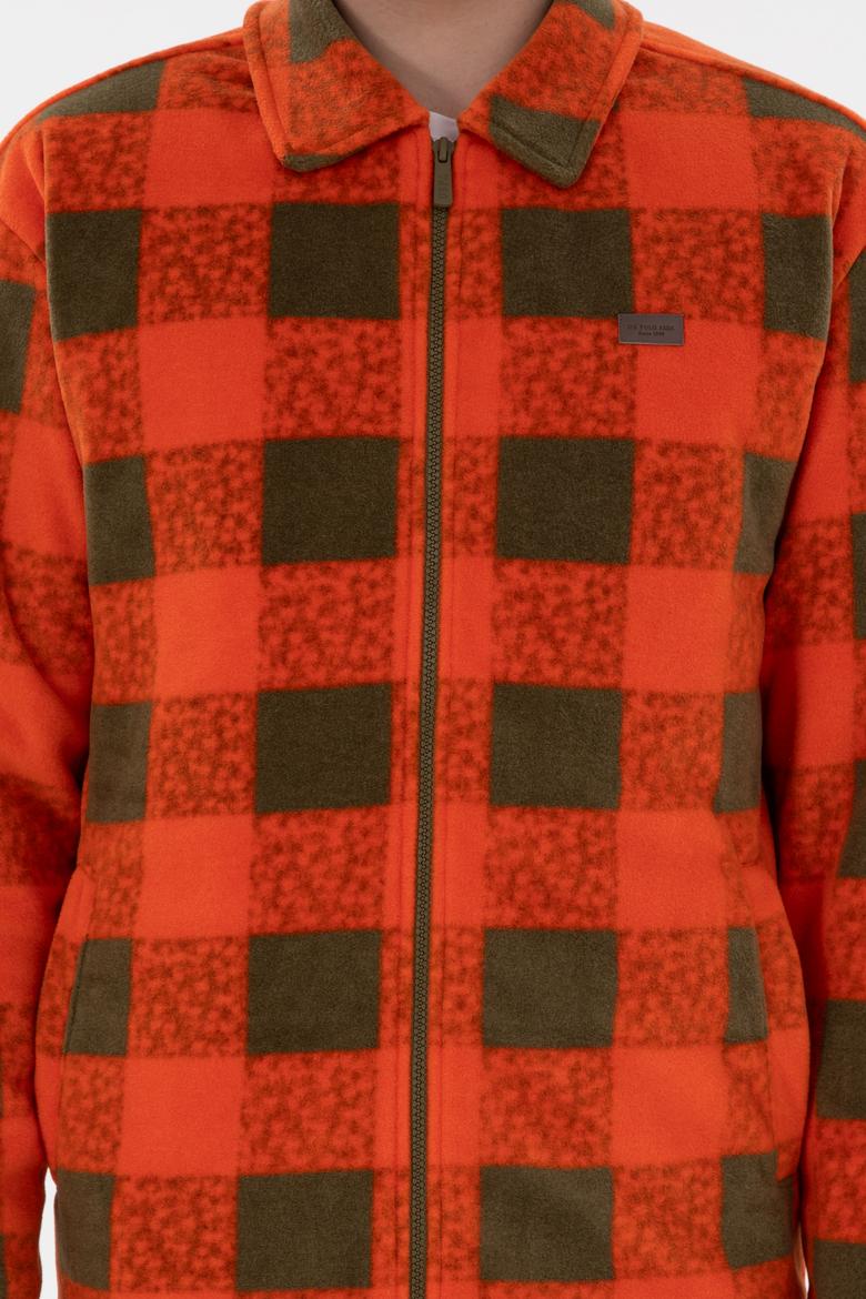 Erkek Haki Örme Hırka - 50290894017