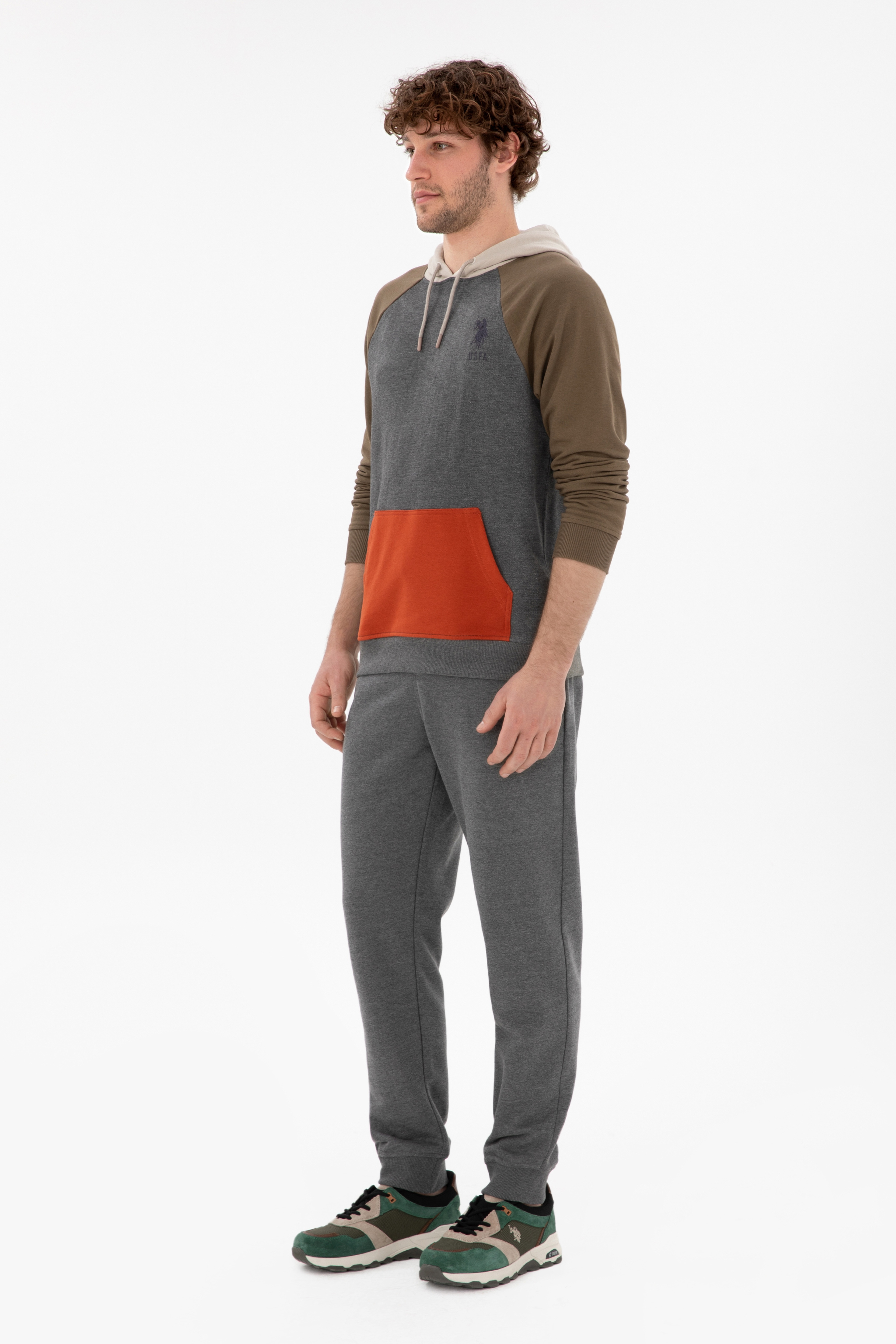 Erkek Antrasit Melanj Sweatshirt