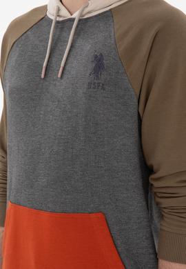 Erkek Antrasit Melanj Sweatshirt - 50291736019