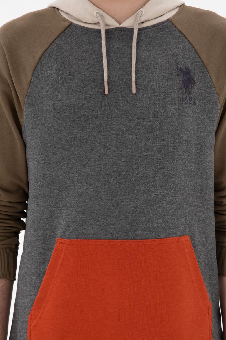 Erkek Antrasit Melanj Sweatshirt - 50291736019