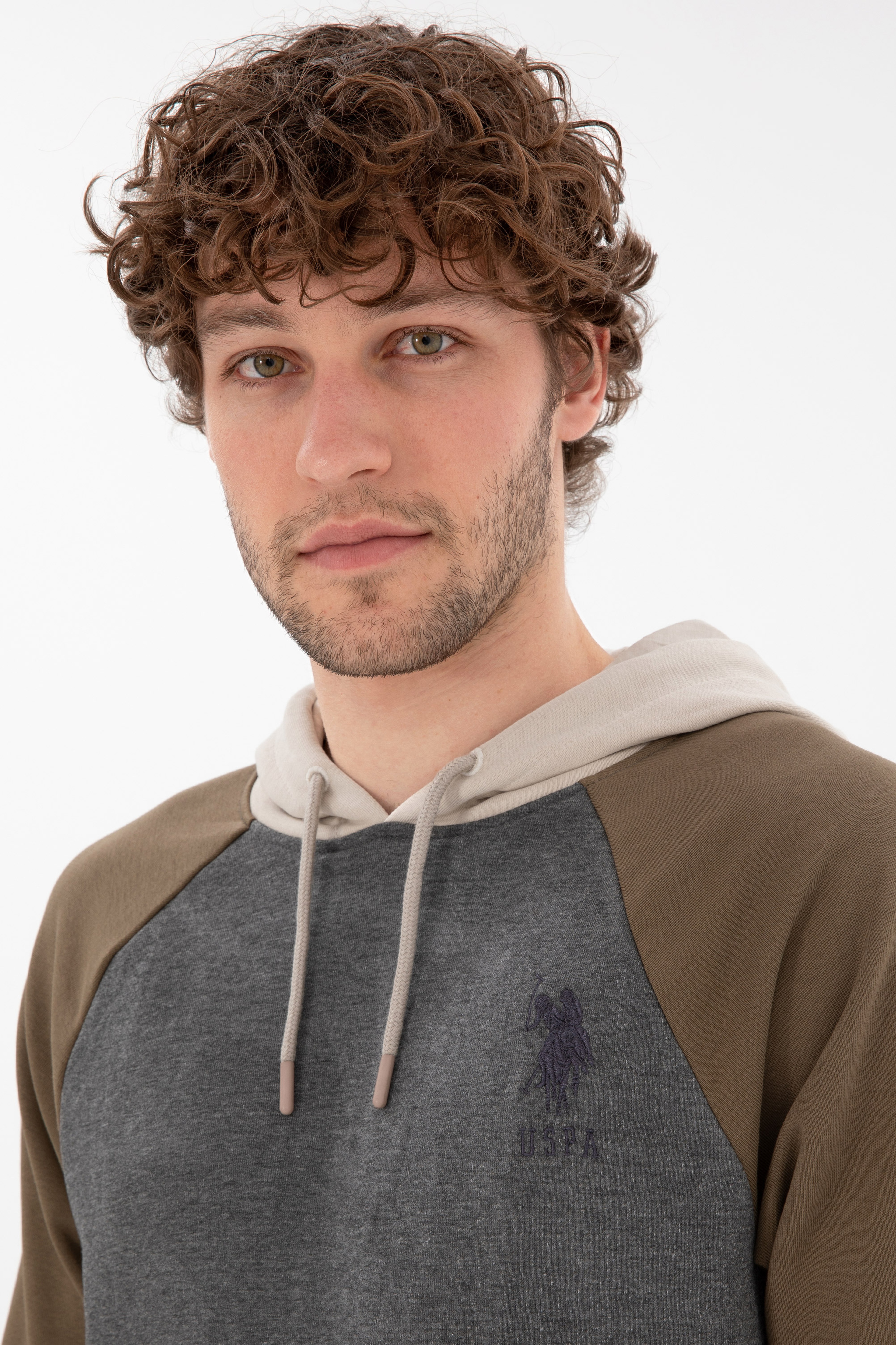 Erkek Antrasit Melanj Sweatshirt - Image 2