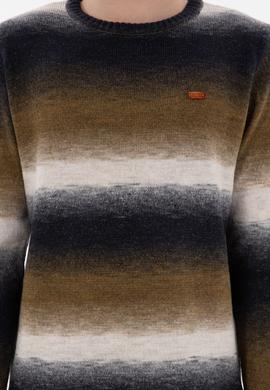 Erkek Slim Fit Bisiklet Yaka Taş Kazak - 50297082015