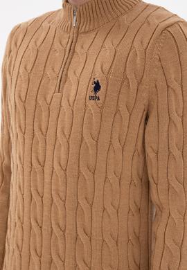 Erkek Camel Melanj Kazak - 50297020014