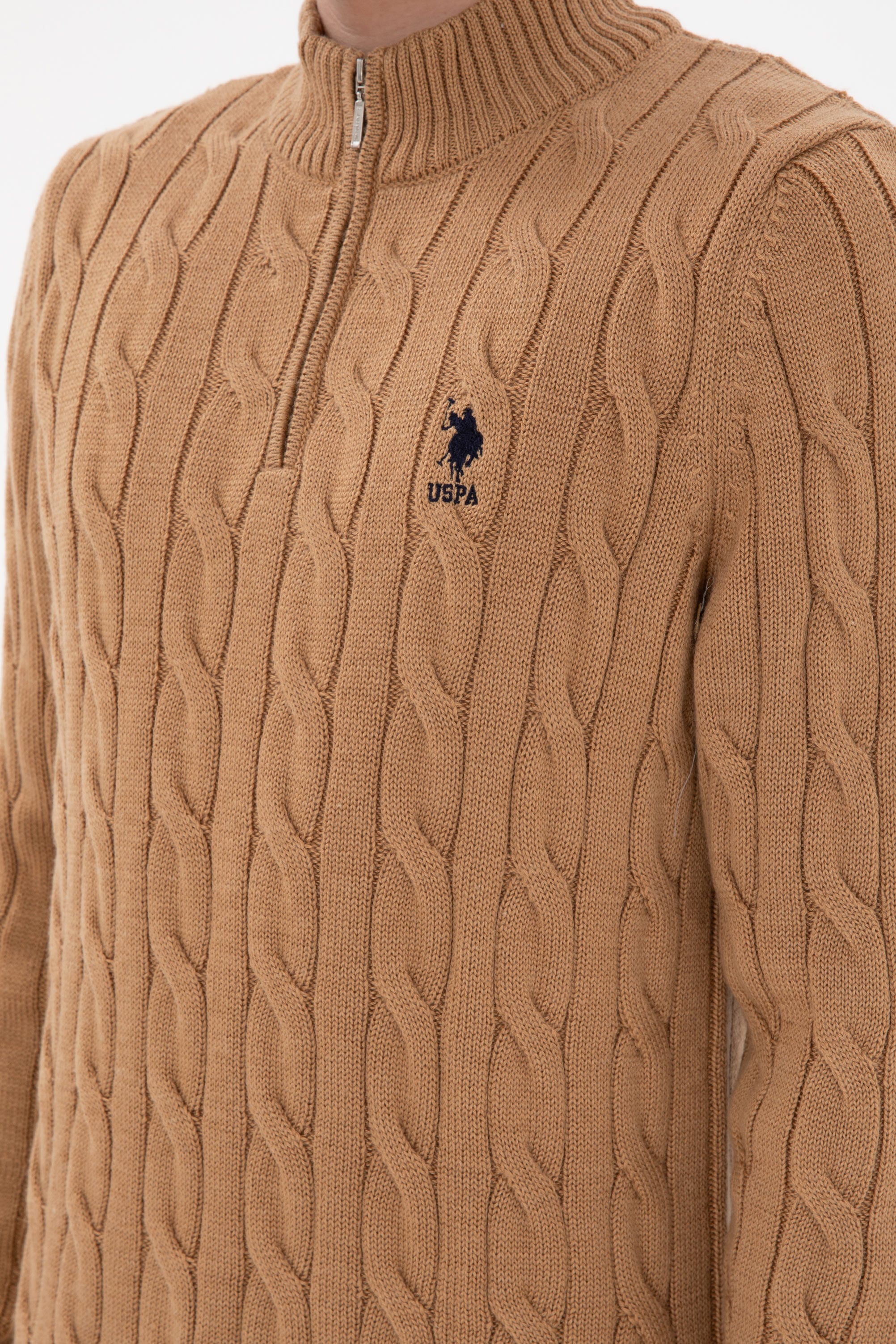 Erkek Camel Melanj Kazak - Image 7