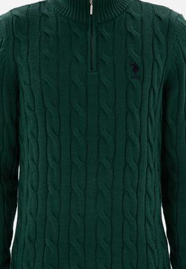 Erkek Koyu Yeşil Kazak - 50297020020