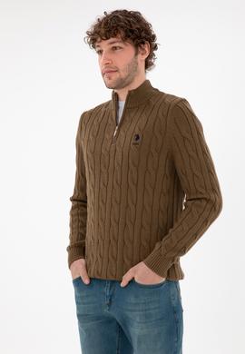 Erkek Haki Kazak - 50297020048