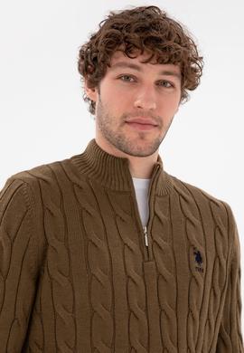 Erkek Haki Kazak - 50297020048