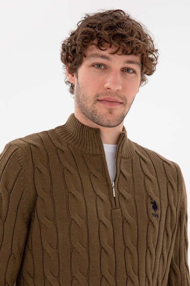 Erkek Haki Kazak - 50297020048