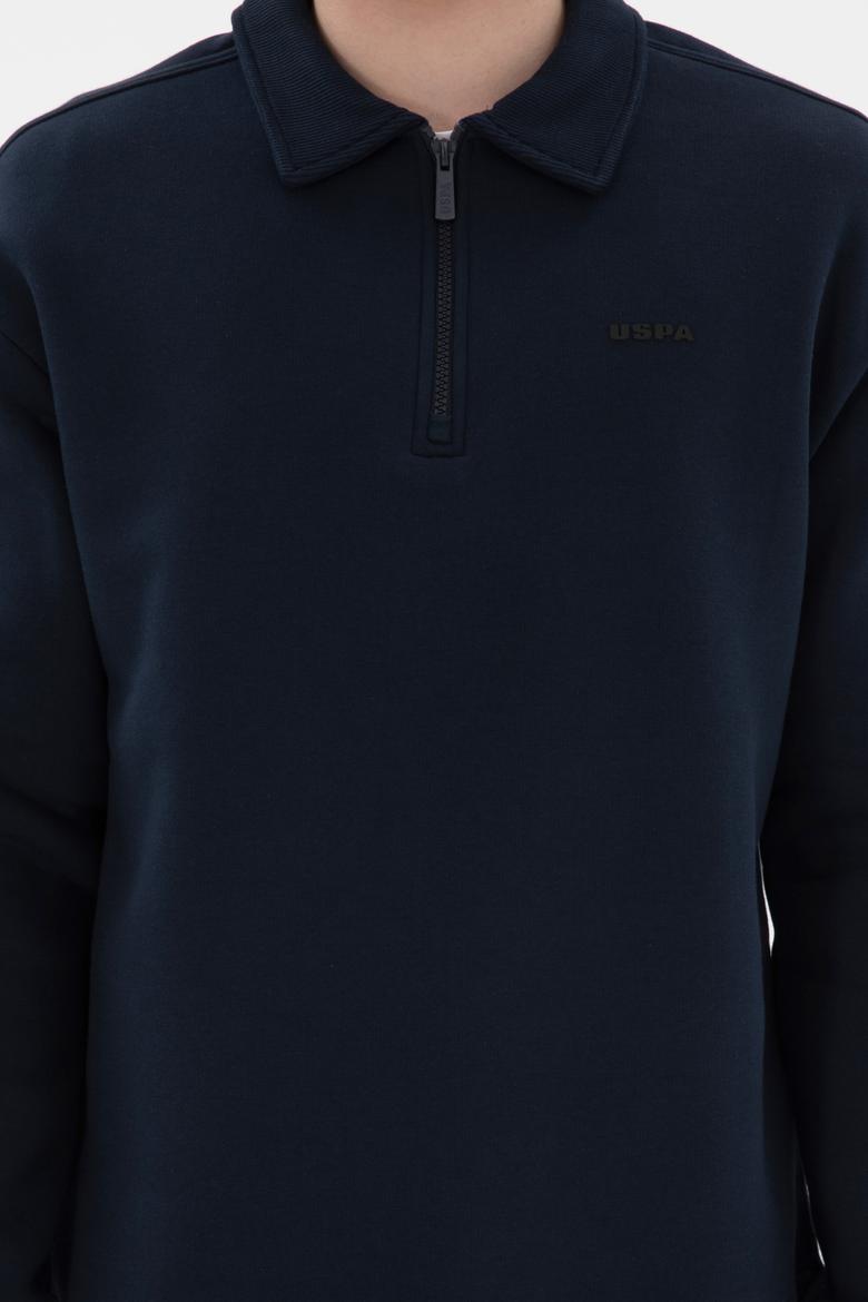 Erkek Lacivert Basic Sweatshirt - 50298265031