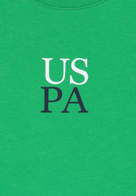 Erkek Çocuk Yeşil Oversize Bisiklet Yaka Tişört - 50306498048